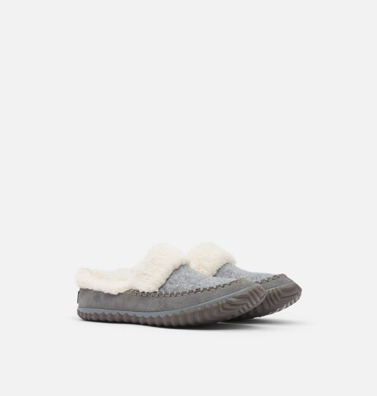 Womens Slippers Grey - Sorel Out N About™ - 035-VKAUWP